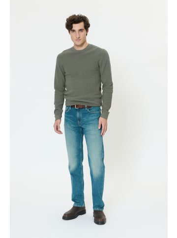 Matinique Strickpullover MAlagoon Gerade Passform in Sea Spray