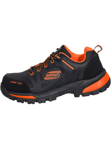 Skechers Sicherheitsschuhe Pending in schwarz/rot