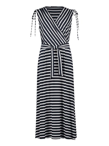 Betty Barclay Jerseykleid in marine ecru - 0001