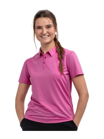 Schöffel Polo "CIRC Polo Shirt Tauron L" in fuchsia