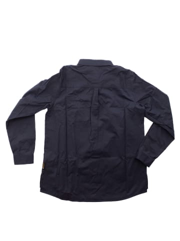 Jack Wolfskin Bluse Lakeside Roll-Up in Blau