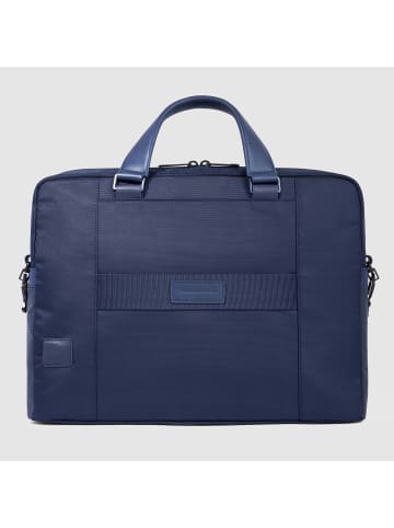 Piquadro Steve Aktentasche RFID Schutz 39 cm Laptopfach in blue