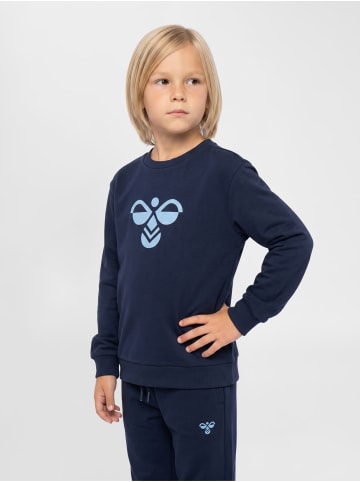 Hummel Sweatshirt Hmljr Reg Kinder in DRESS BLUES/FLINT STONE