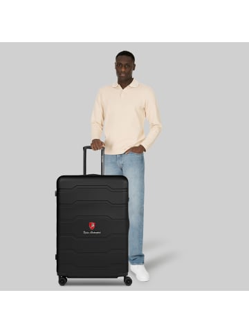 Tonino Lamborghini Bologna 4 Rollen Trolley L 77 cm in black
