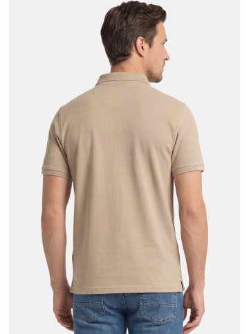 Redmond Poloshirt Basic in Beige