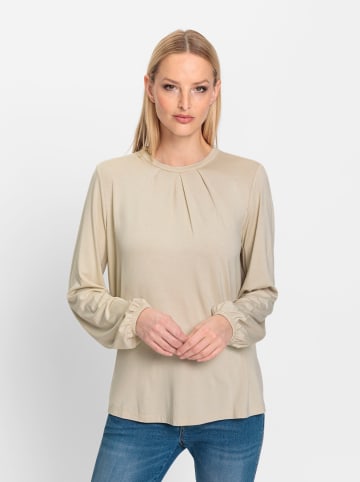 Heine Langarmshirt in sand