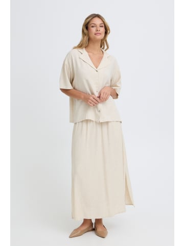 Fransa Hemd kurzarm FRJETT Relaxed fit in UNDYED UNBLEACHED