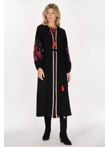 usha FESTIVAL Kleid in Schwarz Rot