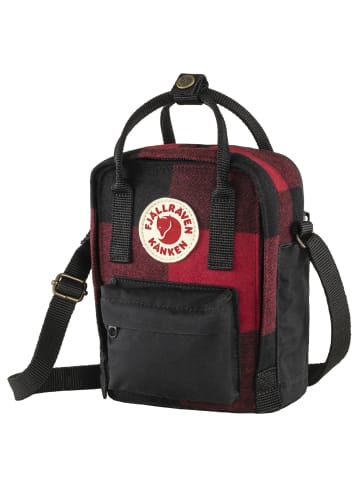 FJÄLLRÄVEN Kånken Re-Wool Sling 2.5 - Umhängetasche 20 cm in red-black