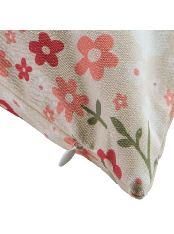 Erwin Müller Baumwolle Kissenhülle in natur-rosé