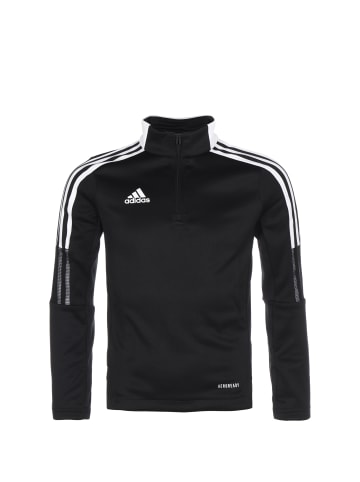 adidas Performance Sweatshirt Tiro 21 in schwarz / weiß