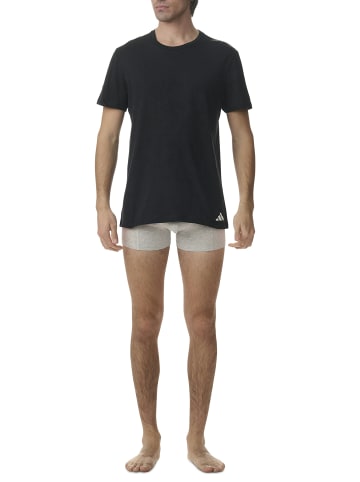 adidas T-Shirt T-Shirt Basic 3P in Black