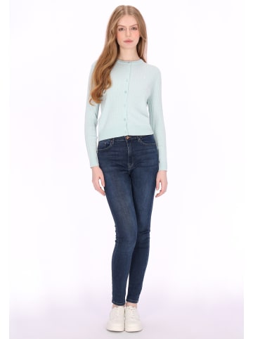 DreiMaster Women Cardigan in mint blue