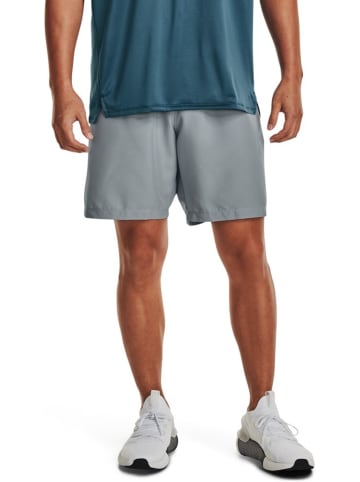 Under Armour Short "UA Woven Shorts mit Grafik" in Blau