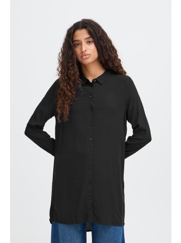 ICHI Hemd langarm IHMAIN Relaxed fit in Black
