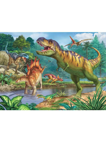 Ravensburger Ravensburger Puzzle 100 Teile Welt der Dinosaurier in bunt