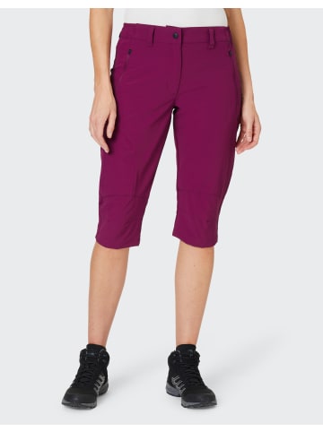 hot-sportswear 3/4-Hose Bavella in dark mauve