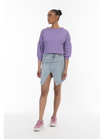 myMo Damen Sweatshirt in Flieder