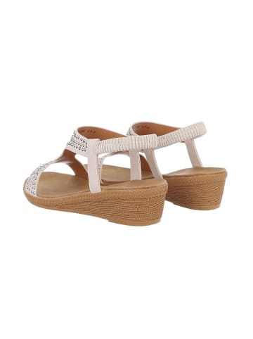 Ital-Design Sandale & Sandalette in Beige