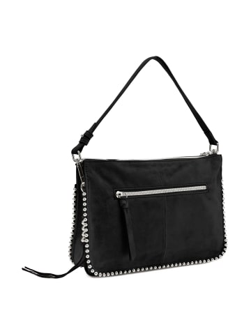 FREDs BRUDER All About Beads Umhängetasche Leder 28 cm black