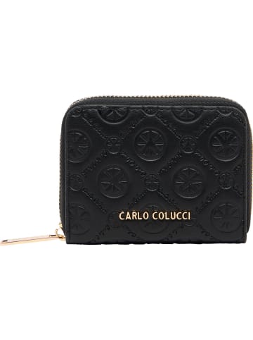Carlo Colucci Geldbörse Eicke in Schwarz
