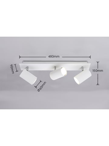 Trio Leuchten Strahler MARLEY in weiß