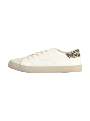Le Temps des Cerises City Perf – Low-Top-Sneaker mit Schnürung Weiß