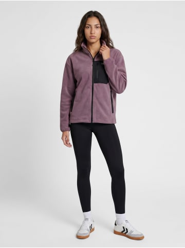 Hummel Fleece-Jacke Hmlpolar Damen in BLACK PLUM