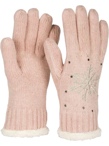 styleBREAKER Strickhandschuhe in Altrose