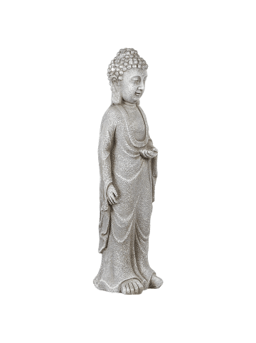 Beliani Gartenfigur THOIRY in Grau - (W) 21 x (H) 70 x (L) 20 cm