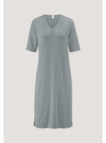 Hessnatur Hessnatur Kurzarm Nachthemd PURE SENSE aus TENCEL™ Modal in nebelblau