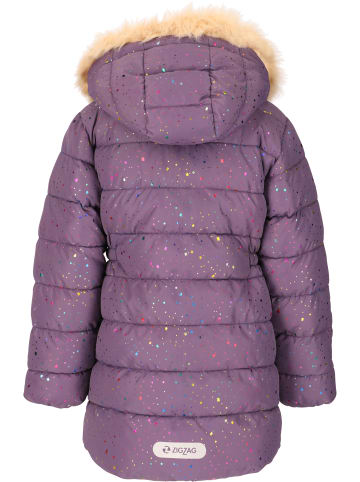Zigzag Steppjacke Astrid in 4411 Grape Compote