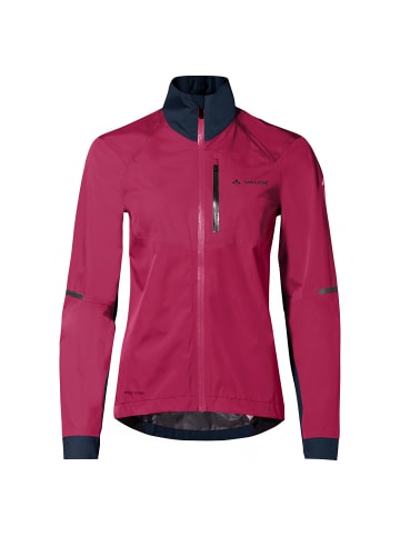 Vaude WOMENS KURO RAIN JACKET in Rot