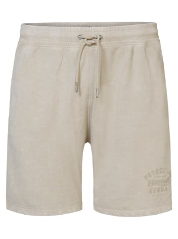 Petrol Industries Jogging-Shorts in Plus Size Shoreline in Braun