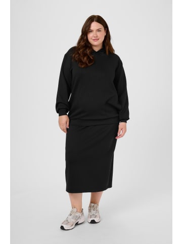 KAFFE curve Trackjacket-sweat KCannita Loose fit in Black Deep