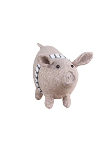 Chic Antique Stoffschwein in Leinen