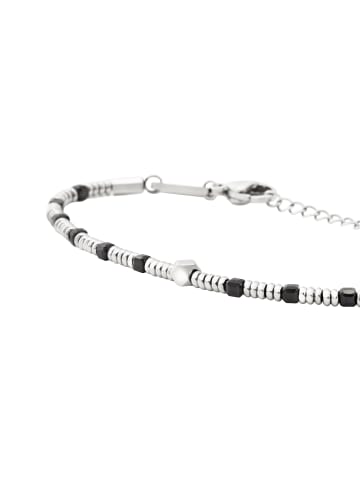 Breil Armband priam silber, schwarz