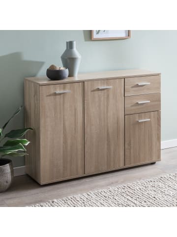 FineBuy Sideboards "SV49667" in Grau / Sonoma