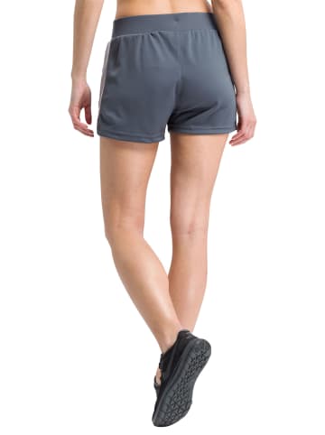 erima Squad Shorts in slate grey/silver grey