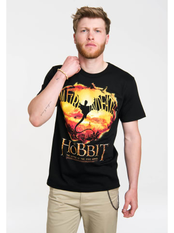 Logoshirt T-Shirt I Am Fire, I Am Death - Hobbit in schwarz