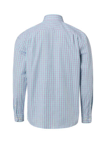 Andrew James Hemd in aubergine mint - 0009