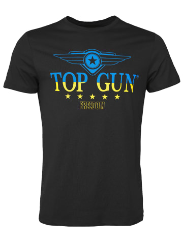 TOP GUN T-Shirt TG22011 in black