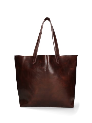 Viola Castellani Schultertasche in DARK BROWN B