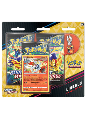 Pokémon Liberlo | 3 Booster-Packs | Pokemon Karten deutsch | Zenit der Könige