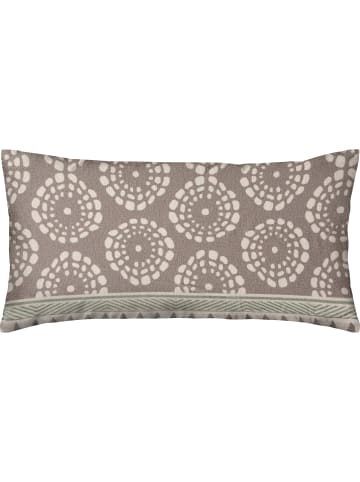 Erwin Müller Fein Biber Kissenbezug in jade-grau