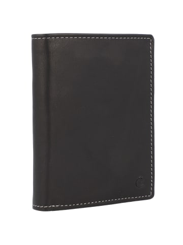 Esquire Dallas Geldbörse RFID Schutz Leder 11 cm schwarz