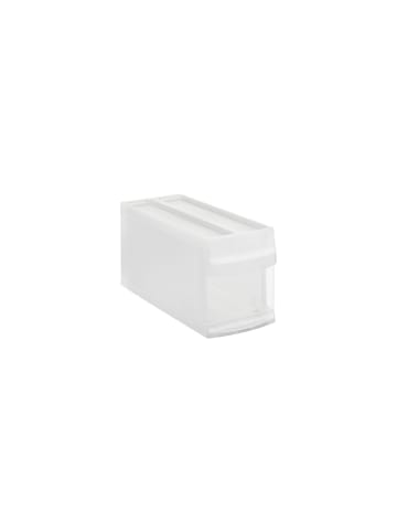 Rotho Systemix Schubladenbox mit 7l Schub, Kunststoff (PP) in Transparent