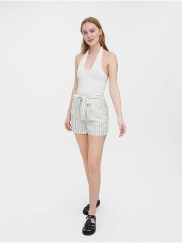 Vero Moda Kurze Casual Stoff Hose VMMIA in Weiß