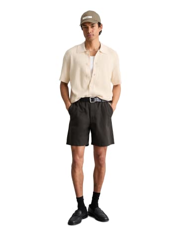 Marc O'Polo DENIM DfC Strickshirt regular im Polostil in White Blush