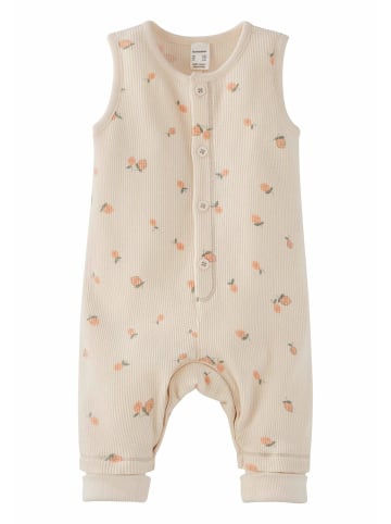 Hessnatur Hessnatur Piqué Strampler aus reiner Bio-Baumwolle in natur